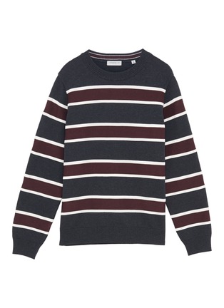 Main View - Click To Enlarge - TOMORROWLAND - Stripe cotton sweater