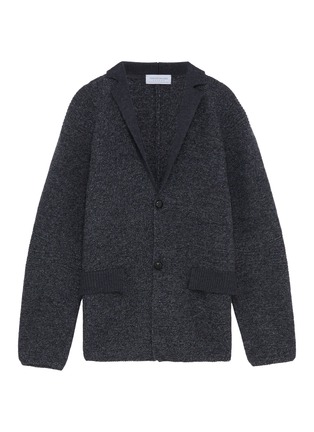 Main View - Click To Enlarge - TOMORROWLAND - Notched lapel wool cardigan