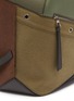 Detail View - Click To Enlarge - LOEWE - 'Puzzle' colourblock leather panel canvas backpack