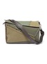 Main View - Click To Enlarge - LOEWE - 'Puzzle' XL leather and canvas bag