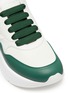 Detail View - Click To Enlarge - ALEXANDER MCQUEEN - Oversized outsole colourblock leather sneakers