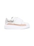 Main View - Click To Enlarge - ALEXANDER MCQUEEN - 'Oversized Sneaker' in colourblock leather