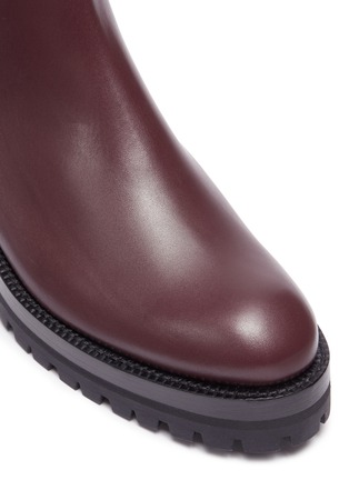 Detail View - Click To Enlarge - ALEXANDER MCQUEEN - 'Mod' leather Chelsea boots