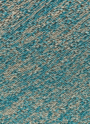 Detail View - Click To Enlarge - CHILEWICH - Shag Heathered doormat – Aqua