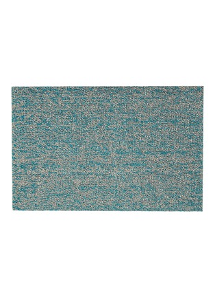 Main View - Click To Enlarge - CHILEWICH - Shag Heathered doormat – Aqua