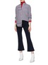 Figure View - Click To Enlarge - PROENZA SCHOULER - PSWL graphic print stripe shirt