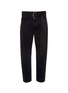 Main View - Click To Enlarge - PROENZA SCHOULER - PSWL 'Skater' belted cropped jeans