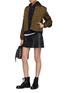Figure View - Click To Enlarge - PROENZA SCHOULER - PSWL care label appliqué quilted jacket