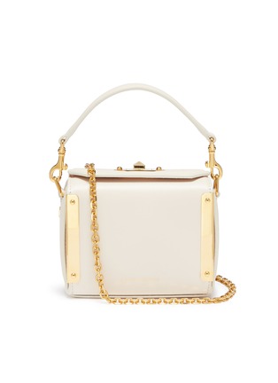 Main View - Click To Enlarge - ALEXANDER MCQUEEN - 'Nano Box Bag' in leather