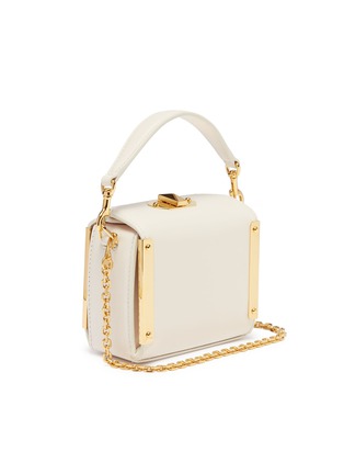 Figure View - Click To Enlarge - ALEXANDER MCQUEEN - 'Nano Box Bag' in leather