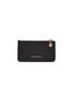 Main View - Click To Enlarge - ALEXANDER MCQUEEN - Skull zip leather card holder