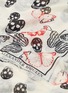 Detail View - Click To Enlarge - ALEXANDER MCQUEEN - Butterfly Multiskull modal-wool scarf