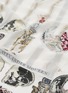 Detail View - Click To Enlarge - ALEXANDER MCQUEEN - Renaissance Charm silk blend scarf