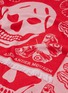 Detail View - Click To Enlarge - ALEXANDER MCQUEEN - Metamorphosis Skull wool scarf