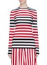 Main View - Click To Enlarge - NORMA KAMALI - Stripe long sleeve top