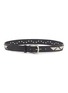 Main View - Click To Enlarge - ISABEL MARANT - 'Nyzo' geometric plate leather belt