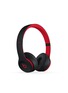 Main View - Click To Enlarge - BEATS - Solo³ wireless on-ear headphones – Defiant Black/Red