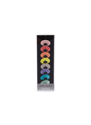 Main View - Click To Enlarge - L'ATELIER DU VIN - Chic glass marker set – Rainbow