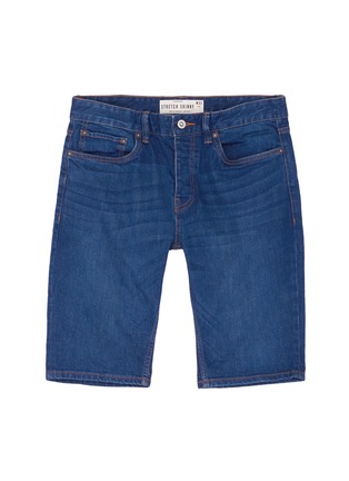 Main View - Click To Enlarge - TOPMAN - Skinny fit denim shorts