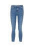 Main View - Click To Enlarge - TOPSHOP - 'Jamie' strass outseam jeans