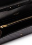 Detail View - Click To Enlarge - SAINT LAURENT - 'Monogram' matelassé leather chain wallet
