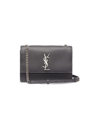 Main View - Click To Enlarge - SAINT LAURENT - 'Sunset' small leather crossbody bag