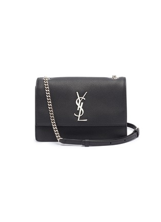 Main View - Click To Enlarge - SAINT LAURENT - 'Sunset' small leather crossbody bag