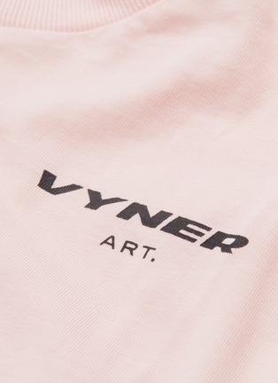  - VYNER ARTICLES - 'Cyclist' back pocket logo print T-shirt