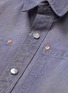  - VYNER ARTICLES - Patch pocket denim worker shirt