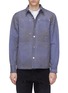 Main View - Click To Enlarge - VYNER ARTICLES - Patch pocket denim worker shirt