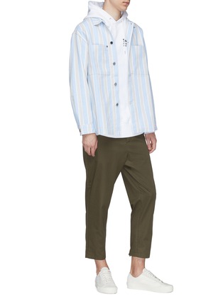 Figure View - Click To Enlarge - NOON GOONS - 'Alameda' stripe denim shirt