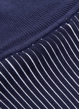  - PH5 - Stripe rib knit turtleneck top