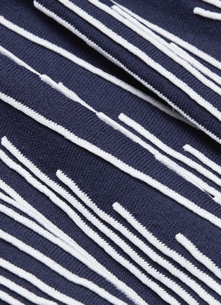 Detail View - Click To Enlarge - PH5 - 'Ivy' stripe knit flared skirt