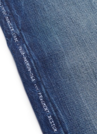  - MONCLER - x Fragment Hiroshi Fujiwara washed jeans
