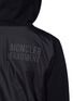 Detail View - Click To Enlarge - MONCLER - x Fragment Hiroshi Fujiwara logo print contrast panel zip hoodie
