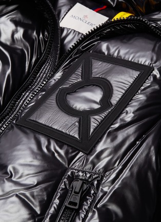  - MONCLER - x Craig Green 'Tang' logo patch hooded down puffer jacket