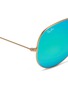Detail View - Click To Enlarge - RAY-BAN - 'RB3025' mirror aviator sunglasses