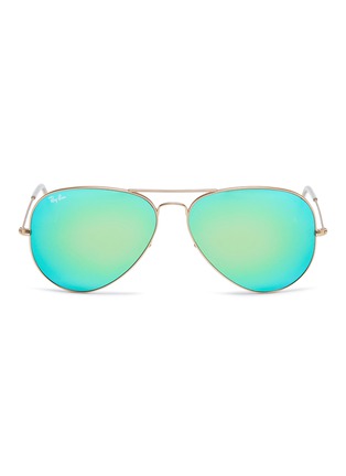 Main View - Click To Enlarge - RAY-BAN - 'RB3025' mirror aviator sunglasses