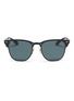 Main View - Click To Enlarge - RAY-BAN - 'Blaze Clubmaster' metal square sunglasses