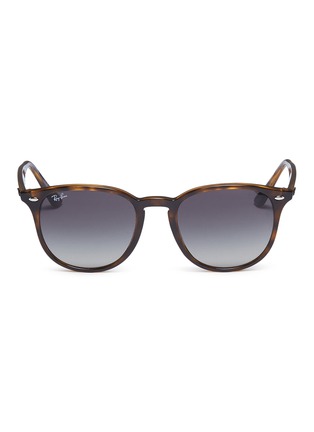 Main View - Click To Enlarge - RAY-BAN - 'RB4259' tortoiseshell acetate square sunglasses
