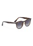 Figure View - Click To Enlarge - RAY-BAN - 'RB4259' tortoiseshell acetate square sunglasses