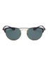 Main View - Click To Enlarge - RAY-BAN - 'RB3596' metal round sunglasses
