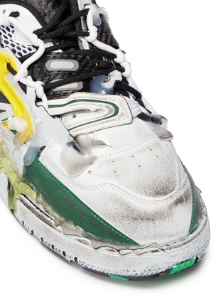 Detail View - Click To Enlarge - MAISON MARGIELA - 'Fusion' patchwork sneakers