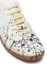 Detail View - Click To Enlarge - MAISON MARGIELA - 'Replica' paint splatter leather sneakers