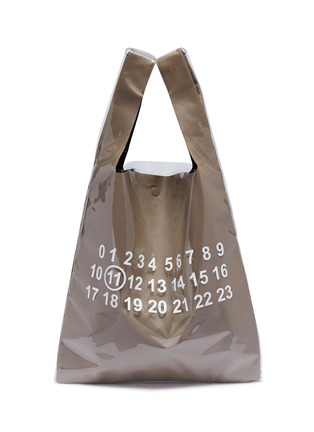 Main View - Click To Enlarge Main View - Click To Enlarge - MAISON MARGIELA - PVC coated leather tote bag
