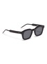 Figure View - Click To Enlarge - THOM BROWNE  - Acetate square sunglasses
