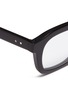 Detail View - Click To Enlarge - THOM BROWNE  - Acetate square optical glasses