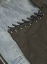  - 10753 - Lace-up denim panel jacket