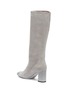 Figure View - Click To Enlarge - RENÉ CAOVILLA - Strass heel suede knee high boots