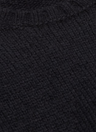  - MAISON FLANEUR - Distressed alpaca blend sweater